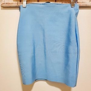 Hera Collection Blue Pencil Skirt